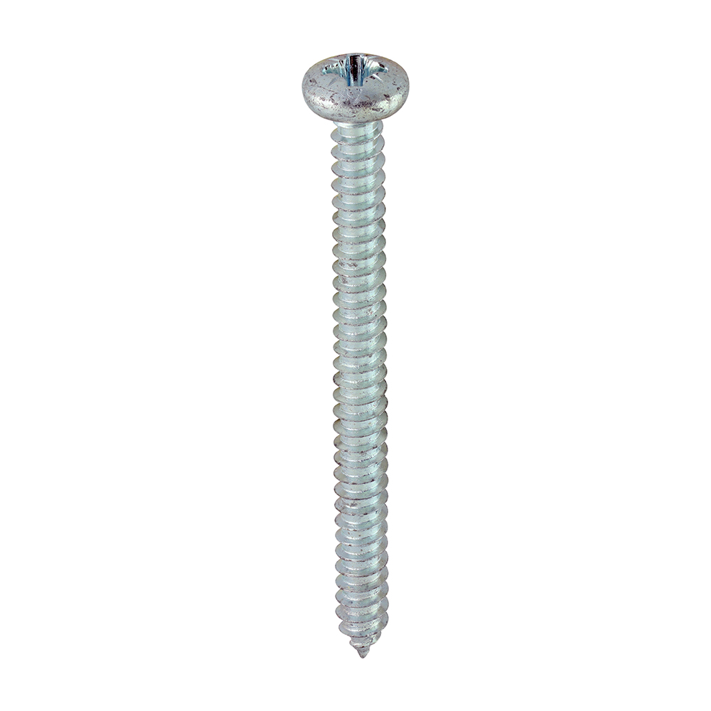 8 x 2 Self-Tapping Screws PZ2 PAN Zinc