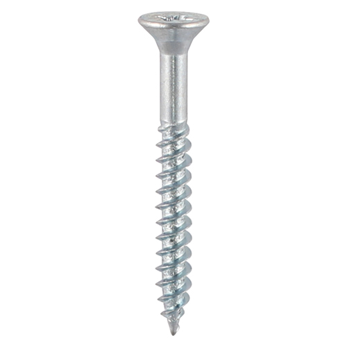 8 x 2 Twin Woodscrew PZ2 CSK - BZP