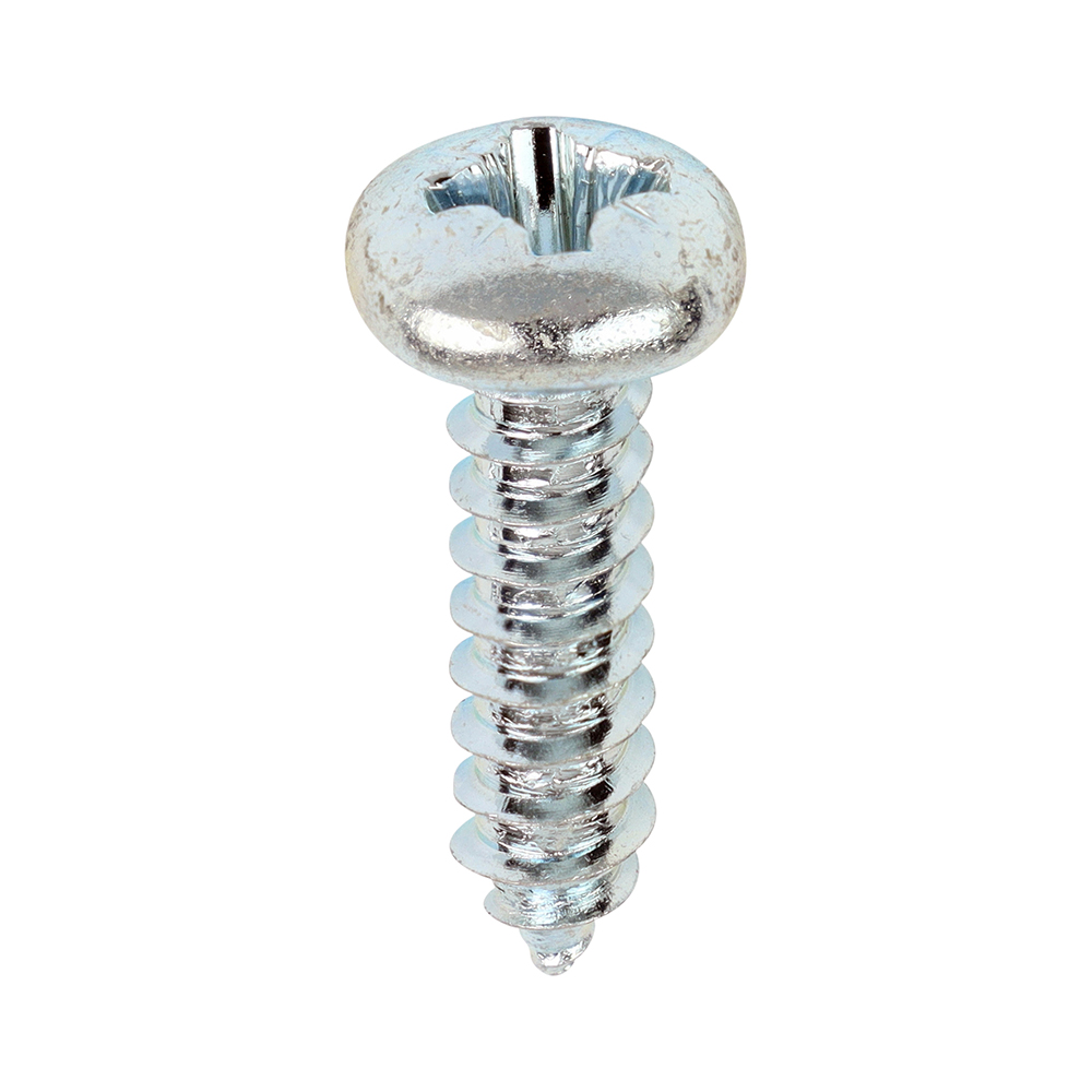 8 x 5/8 Self-Tapping Screws PZ2 Pan Zinc