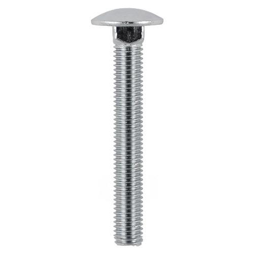 M8 x 100 Carriage Bolt DIN 603 - A2 SS