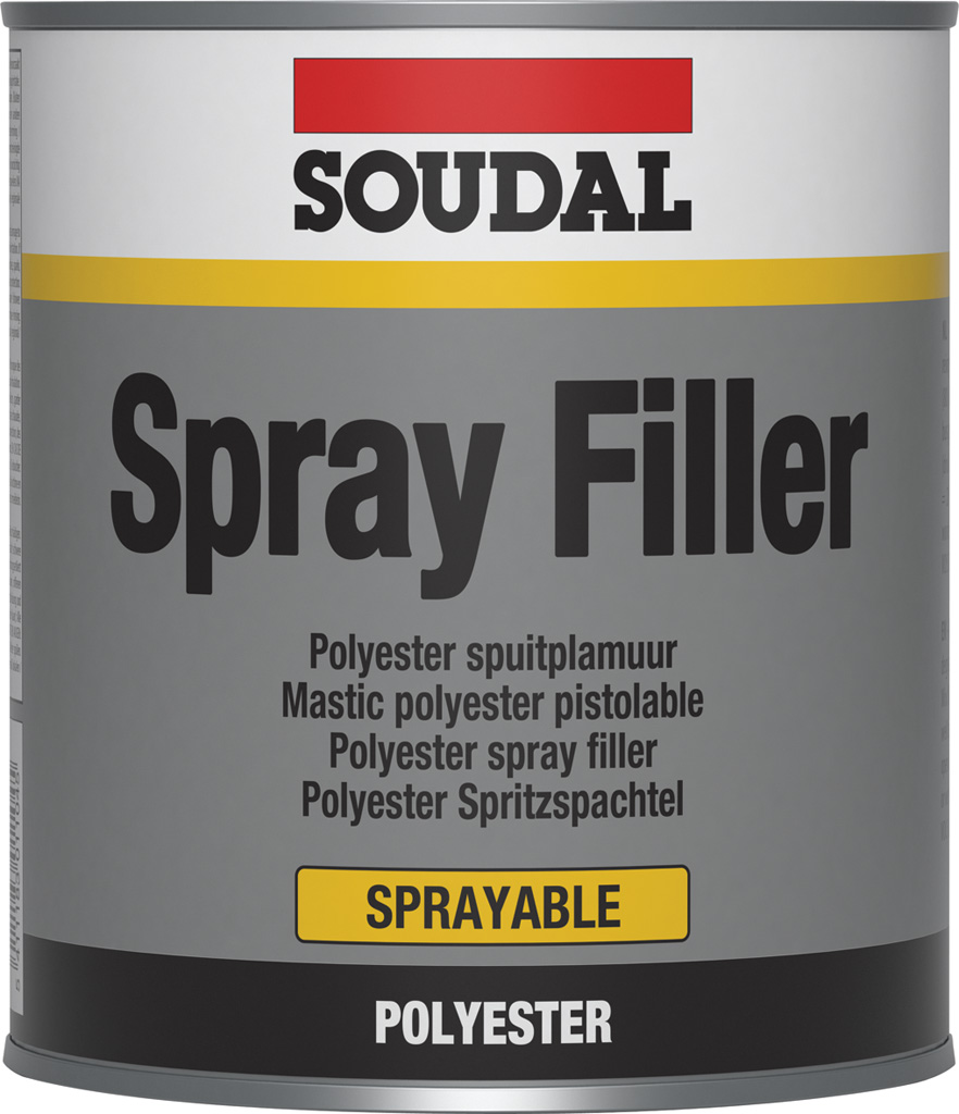 SPRAY FILLER GREY 1L