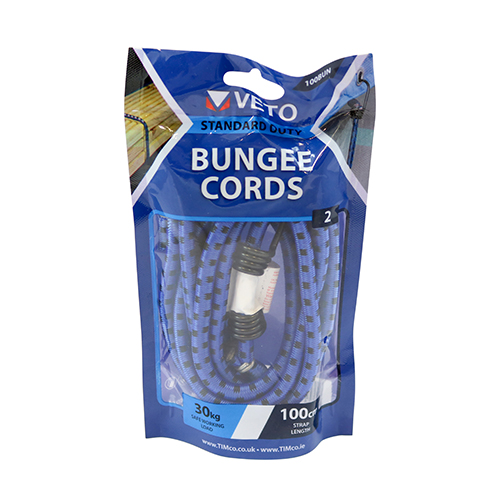 Dia.8mm x 100cm Bungee Cords - Standard