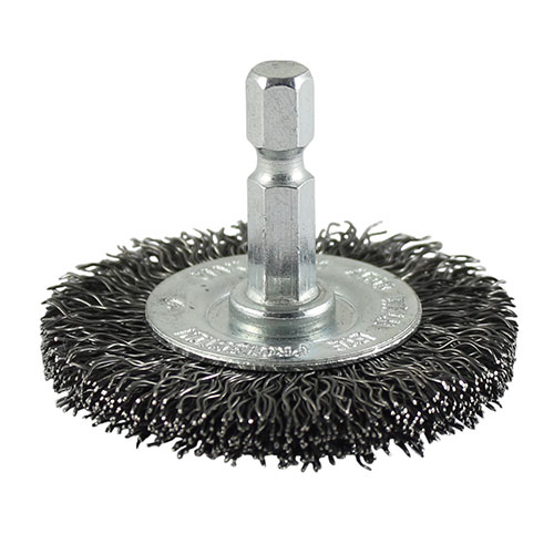 100mm Drill Crimp Wire Wheel Brush