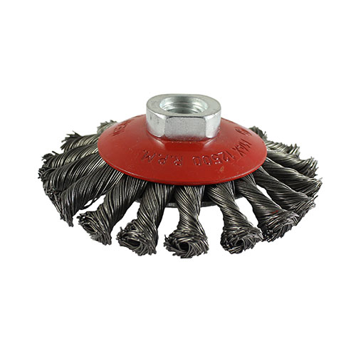 100mm Grinder Twist Wire Bevel Brush