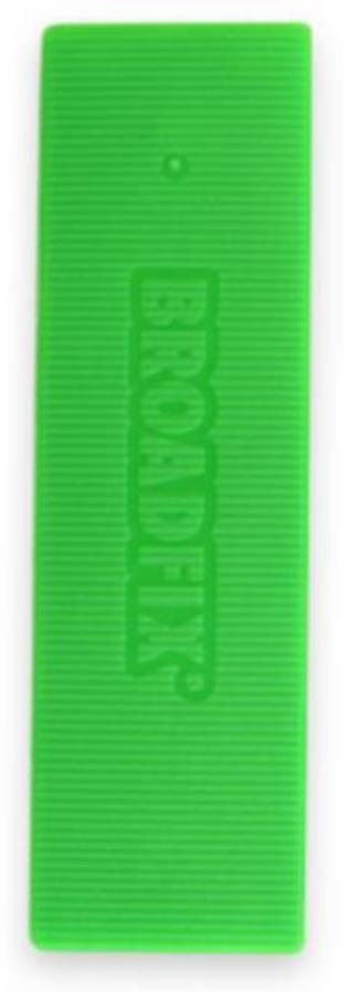 Flat Packer 100 x 28mm x 1mm Green 