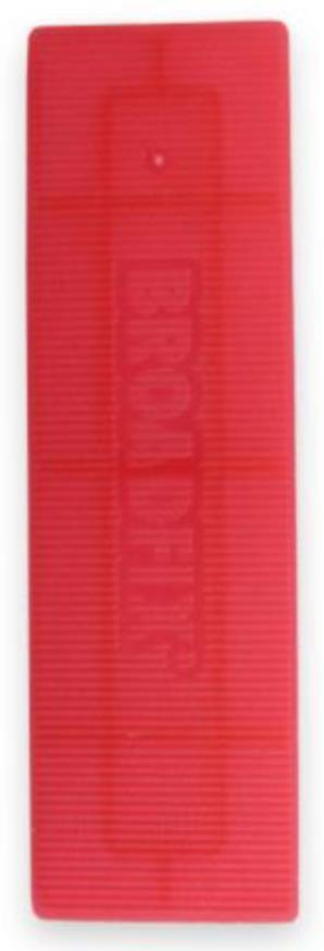 Flat Packer 100 x 28mm x 6mm Red 