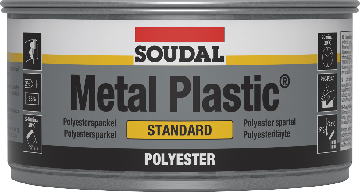 METAL PLASTIC STANDARD GREY 250G