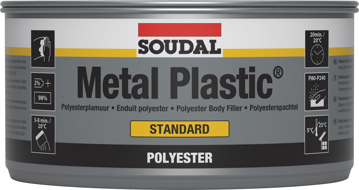 METAL PLASTIC STANDARD GREY 1KG