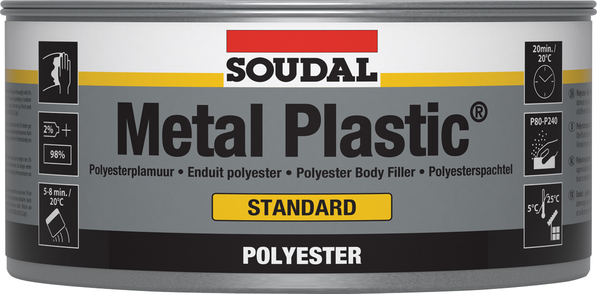 METAL PLASTIC STANDARD GREY 2KG