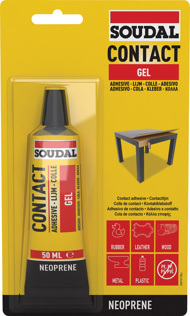 CONTACT ADHESIVE GEL YELLOW 50ML