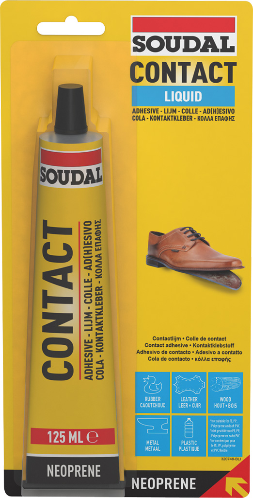 CONTACT ADHESIVE LIQUID YELLOW 125ML