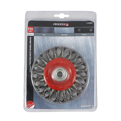 115mm Grinder Twist Wire Wheel Brush