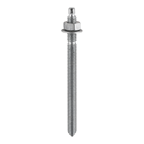 M12 x 160 Chemical Anchor Stud - HDG