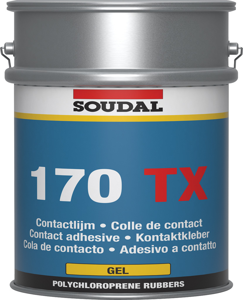 CONTACT ADHESIVE 170 TX THIXOTROPIC YELLOW 5L