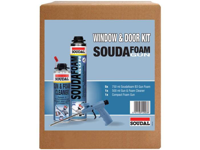 SOUDAFOAM DOOR & WINDOW KIT CHAMPAGNE