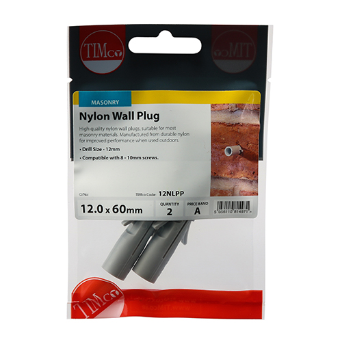 12.0 x 60 Nylon Plug