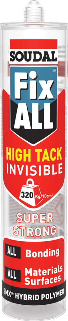 FIX ALL HIGH TACK INVISIBLE INVISIBLE 290ML