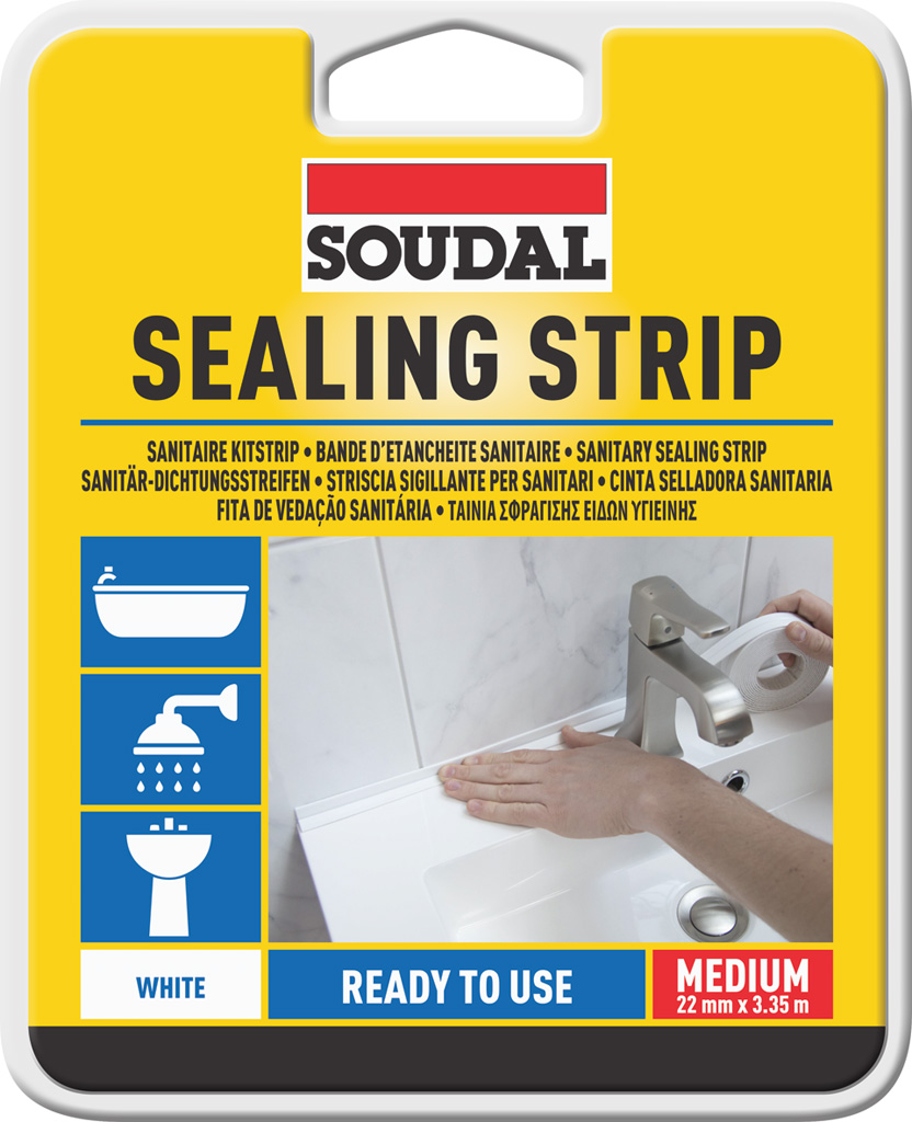 SEALING STRIP 22MM X 3.35M WHITE