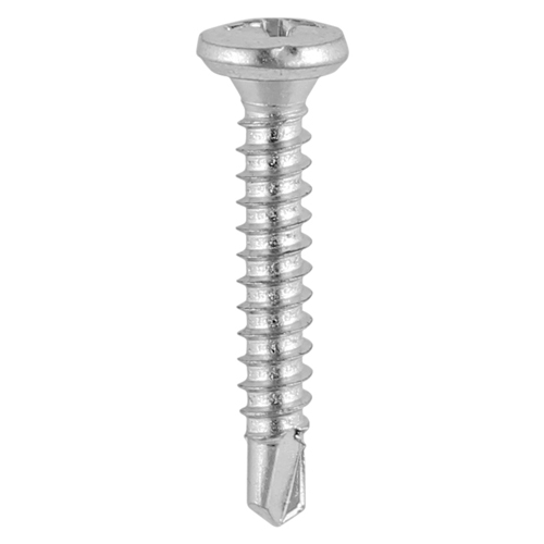 3.9 x 19 Self Drill PVC Friction Screw S/S