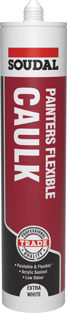 PAINTERS FLEXIBLE CAULK EXTRA WHITE 290ML