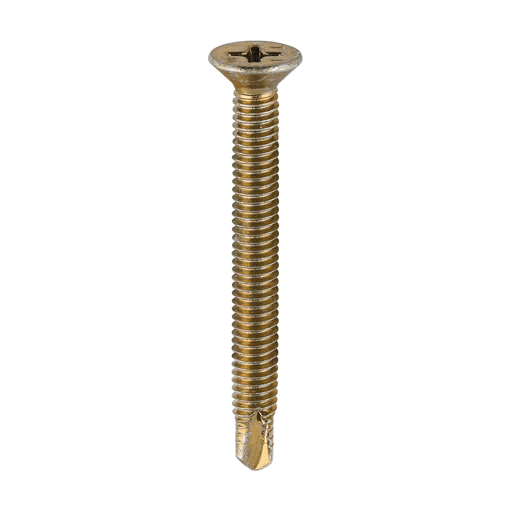 M4 x 38 Self Drill PVC Screw CSK - ZYP