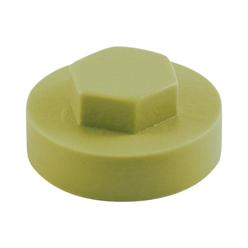 16mm Hex Cover Caps - Moorland Green