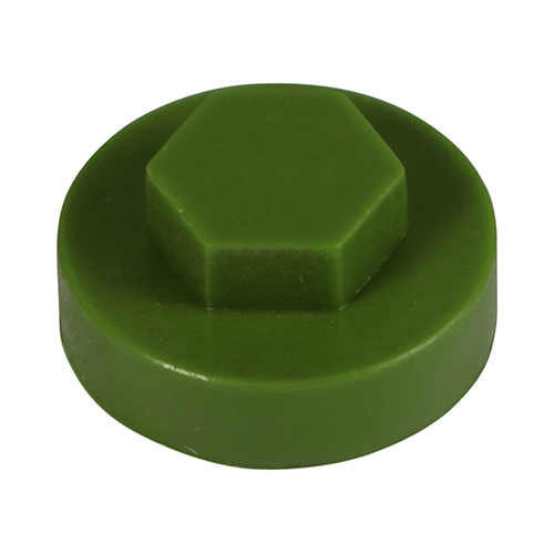 16mm Hex Cover Caps - Sage