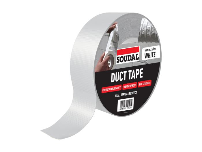DUCT TAPE White 50mm x 50m