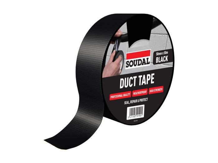 DUCT TAPE Black 50mm x 50m