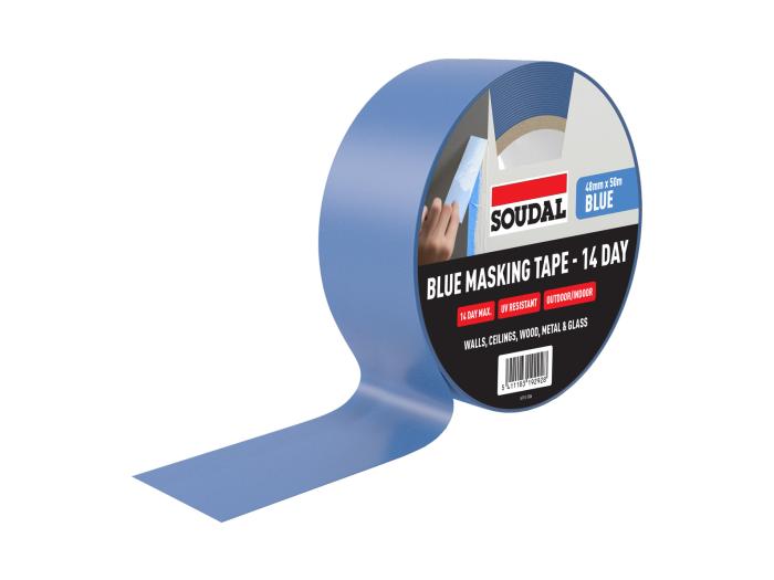 BLUE MASKING TAPE - 14 DAY OUTDOOR Blue 48mm x 50m
