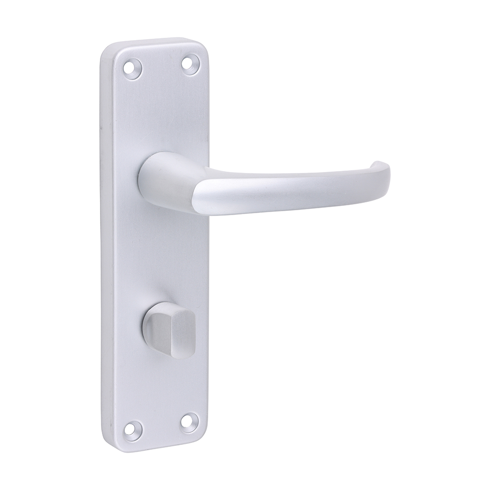 154 x 40 Contractors Lever Bathroom Privacy Handles - SAA