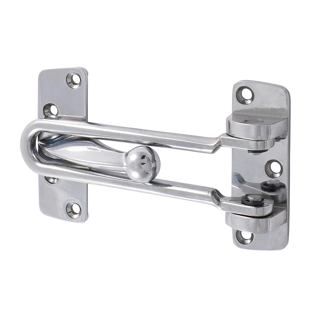 107mm Door Restrictor - Polished Chrome