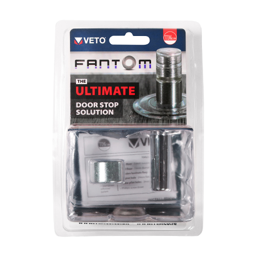 Fantom Door Stop Chrome