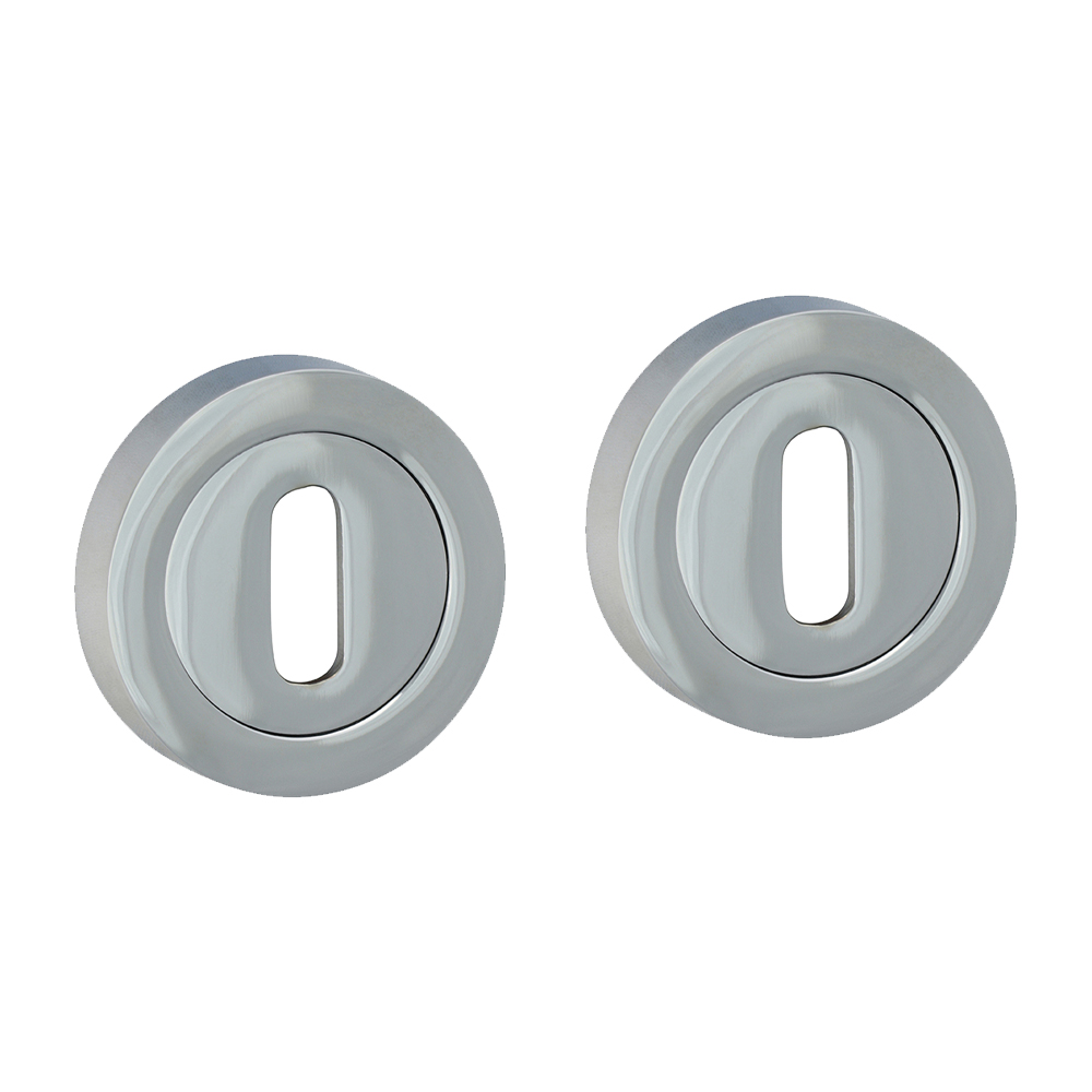 51mm Standard Pro Escutcheons - Polished Chrome