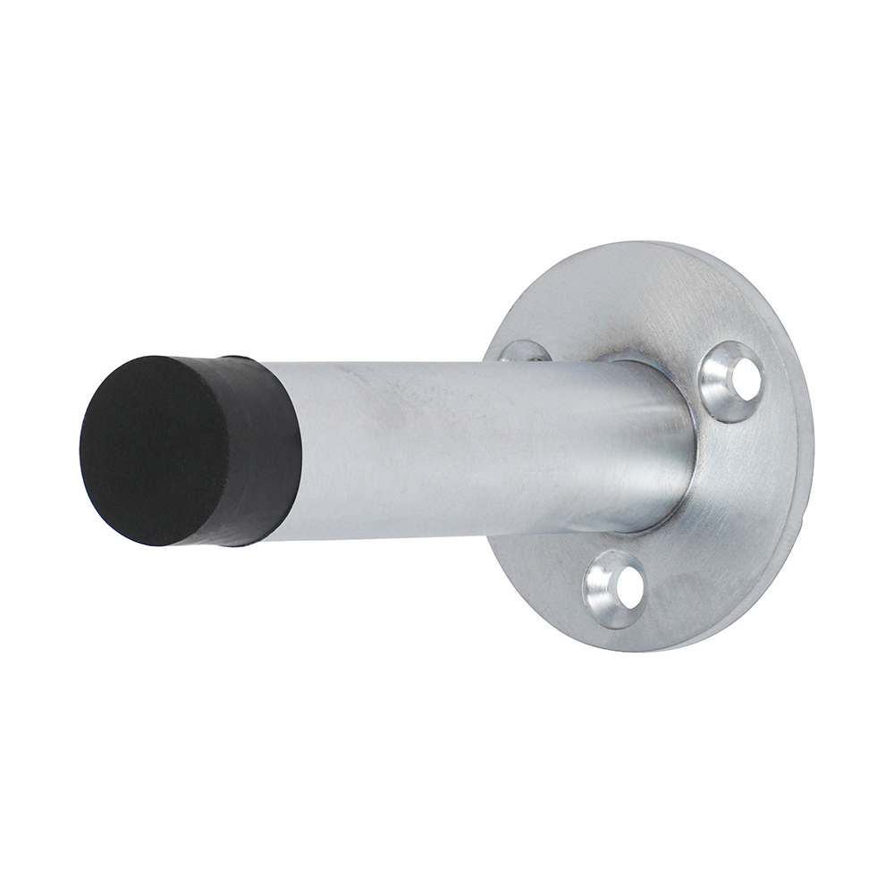 70mm Projection Door Stop - Satin Chrome