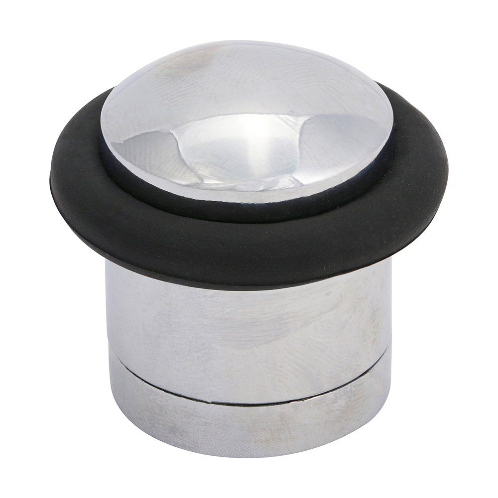 41mm Cylinder Door Stop - Polished Chrome