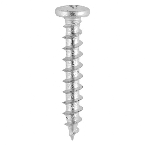 4.8 x 16 PVC Window Screw SH/PAN - S/S