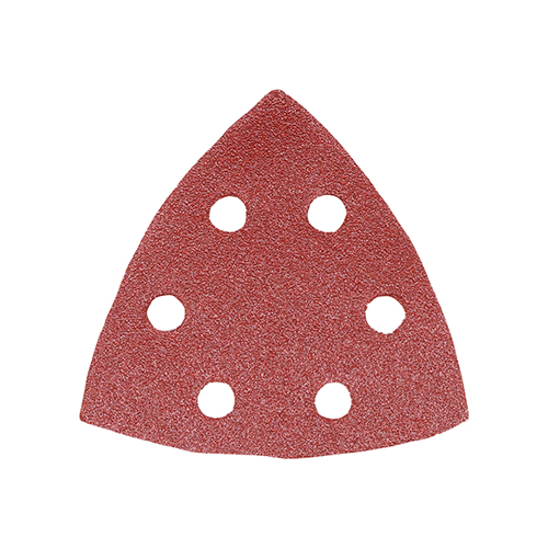 95 x 95mm Delta Sanding Pads - 80 Grit - Red