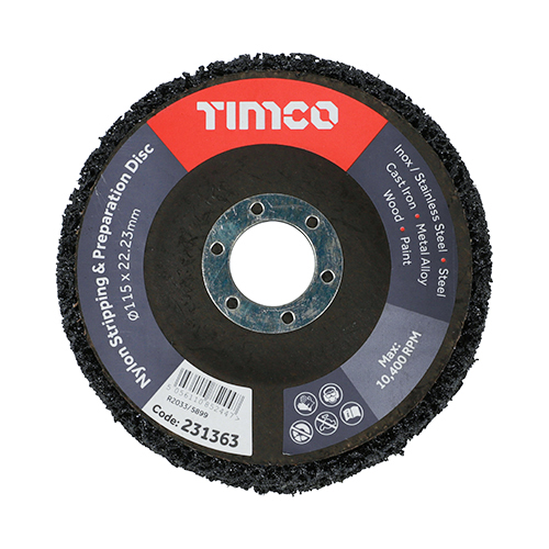 115 x 22.23 Nylon Stripping & Preparation Discs Set