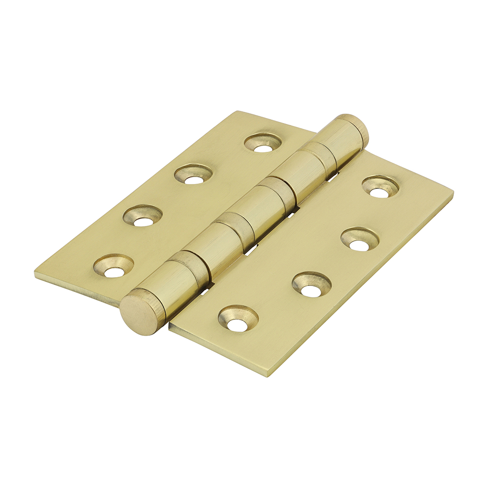 102 x 76 Perform Ball Race Hinge - Polished Brass