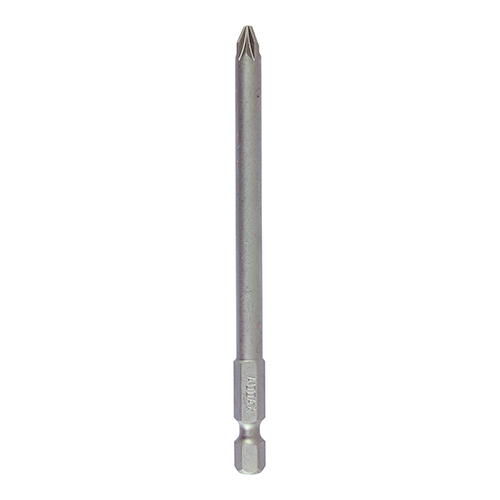 No.2 x 100 Phillips Driver Bit - S2 Grey