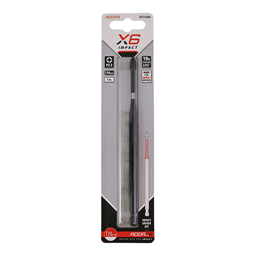 No.2 x 150 X6 Impact Pozi Driver Bit