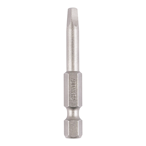 No.2 x 50 Square Driver Bit - S2 Grey