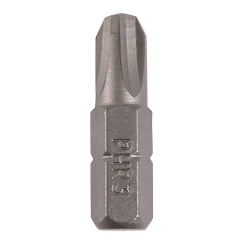 No.3 x 25 Phillips Driver Bit - S2 Grey