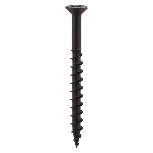 4.0 x 45 Carcass Screw PZ2 CSK - Black