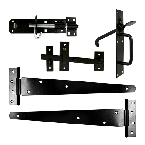 18 Side Gate Kit Suffolk Black