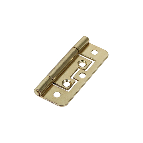 63 x 37 105 Flush Hinge - E/Brass