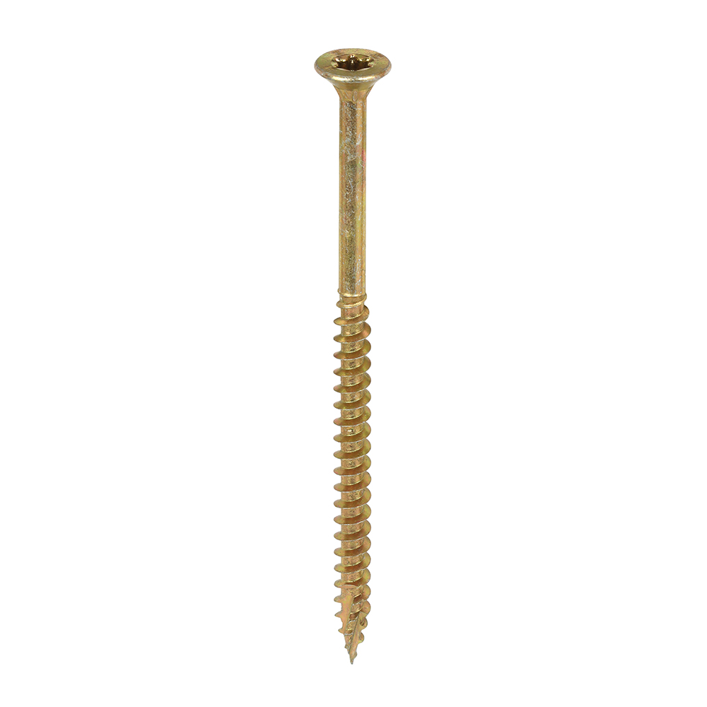 4.5 x 80 C2 Clamp-Fix Multi-Purpose Premium Screws - TX - Double Countersunk - Yellow