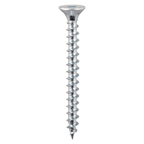 5.0 x 50 Solo Woodscrew SQ2 CSK - BZP