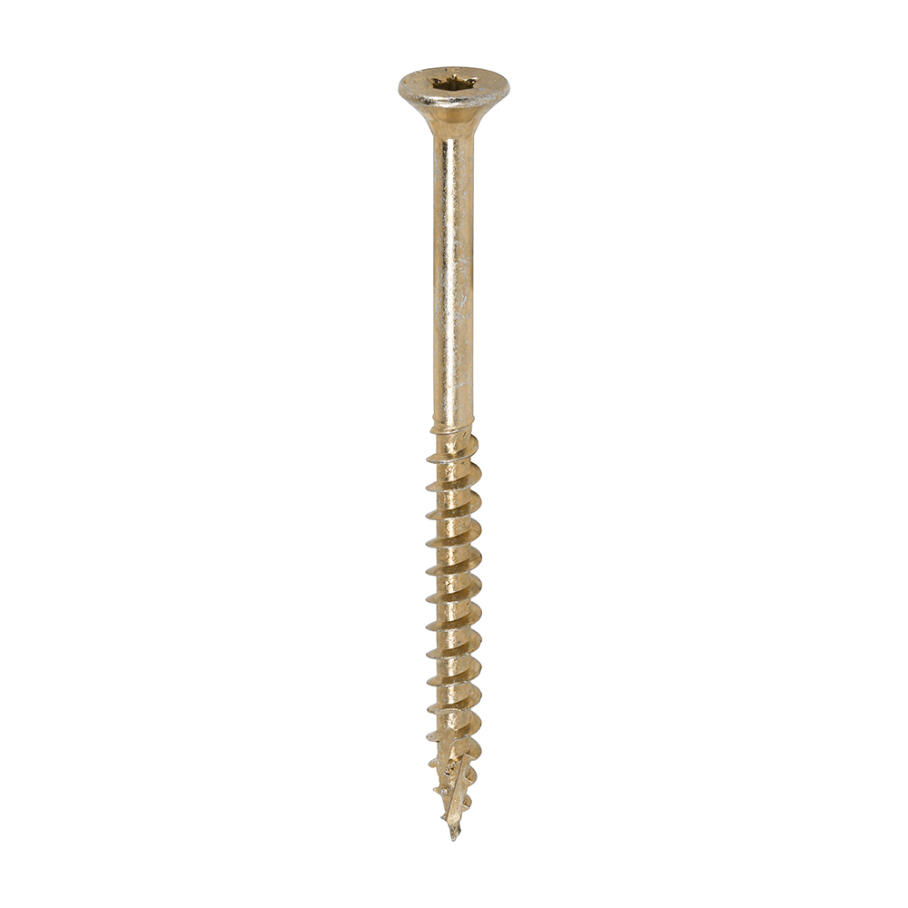 5.0 x 70 C2 Clamp-Fix Multi-Purpose Premium Screws - TX - Double Countersunk - Yellow